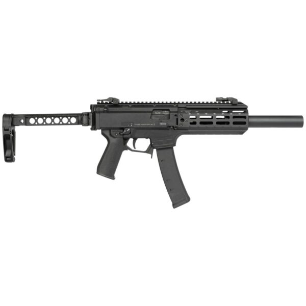 Midwest Industries Scorpion Stock Back Plate Black - Precision Shot Firearms