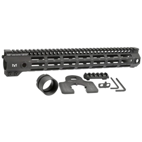 Midwest Industries One Piece Free Float Handguard 14" M-LOK Compatible Black - Precision Shot Firearms