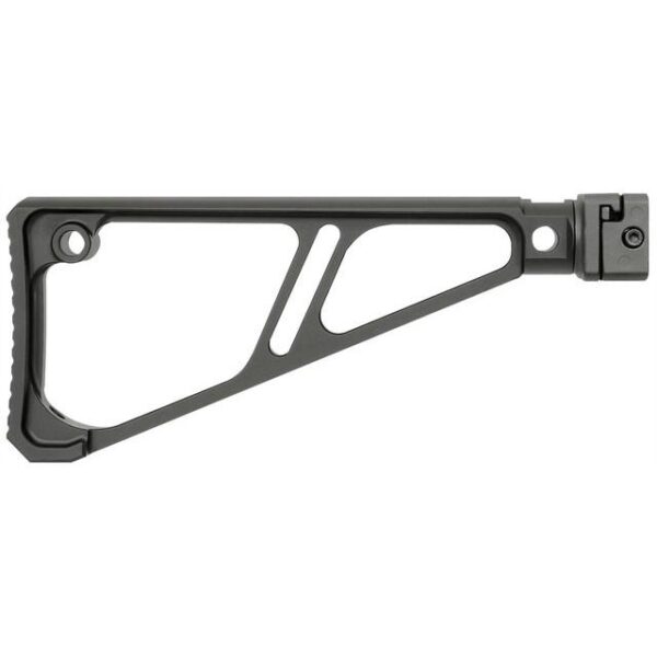 Midwest Industries Picatinny Side Folding Fixed Extruded Stock Black - Precision Shot Firearms