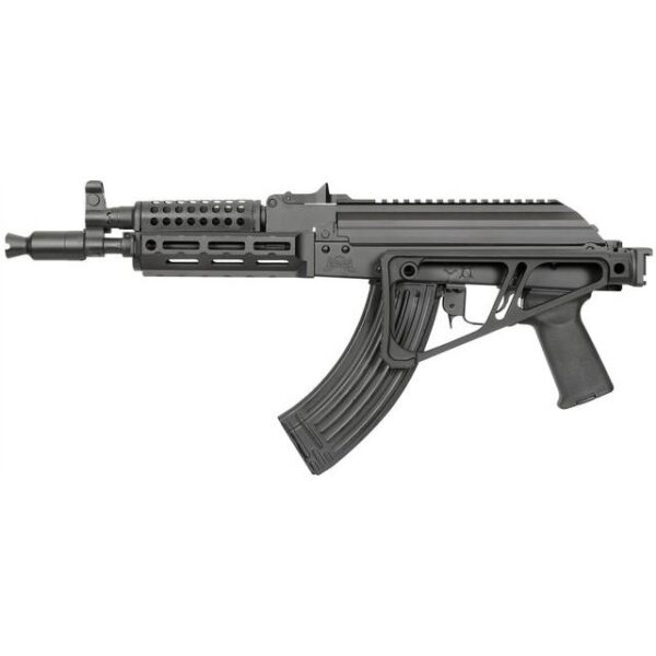 Midwest Industries Picatinny Side Folding Fixed Extruded Stock Black - Precision Shot Firearms