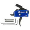 Midwest Industries Drop In Trigger for AR-15 Curved 3.5lb with Anti Walk Pins Black - Precision Shot Firearms