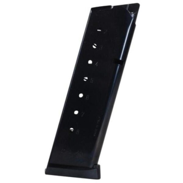 Mec-Gar 1911 Magazine .45 ACP HT Flush Fit Blued Steel 8/rd - Precision Shot Firearms
