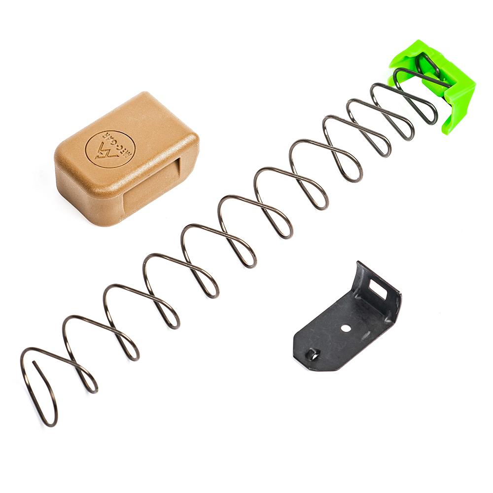 Mec-Gar ''Plus-2'' Adapter Set for Mec-Gar Full Size Glock 9mm Luger Full Size Magazines FDE - Precision Shot Firearms