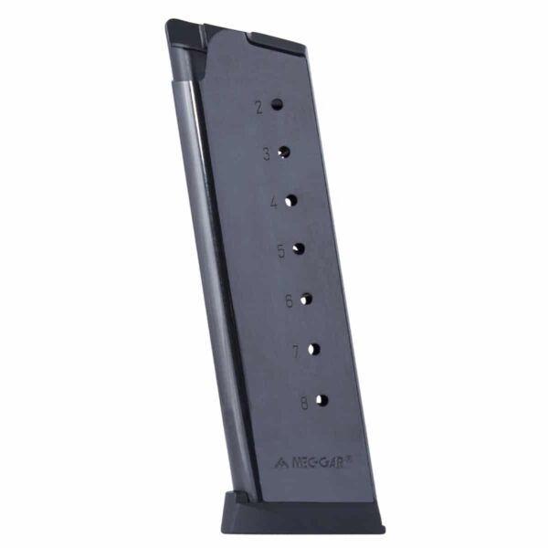 MEC-GAR 1911 Full Size Blued Magazine .45 ACP Nickel 8/rd - Precision Shot Firearms