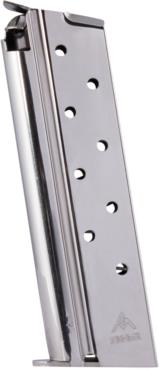 Mec-Gar 1911 Govt Handgun Magazine 10mm HT Nickel 8/rd - Precision Shot Firearms