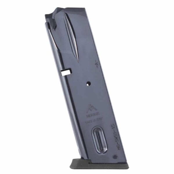 Mec-Gar S&W 5900 Series/910/915/659 Handgun Magazine 9mm Luger 15rd - Precision Shot Firearms