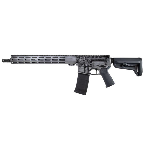 Shark Coast Tactical "Armed Forces Grey" AR-15 Rifle 5.56mm 30rd Magazine 16" Barrel 15" MLOK Handguard - Precision Shot Firearms