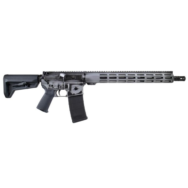 Shark Coast Tactical "Armed Forces Grey" SCC-15 Lower Rifle 5.56mm 30rd Magazine 16" Barrel 15" MLOK Handguard - Precision Shot Firearms