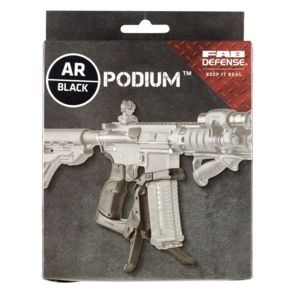 The Mako Group AR-15 Quick Deployment Bipod with an Integrated AGR-43 Pistol Grip - Precision Shot Firearms