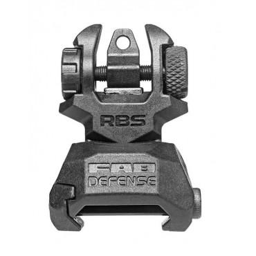 Fab Defense Rear Polymer Flip-up Sight - Black - Precision Shot Firearms