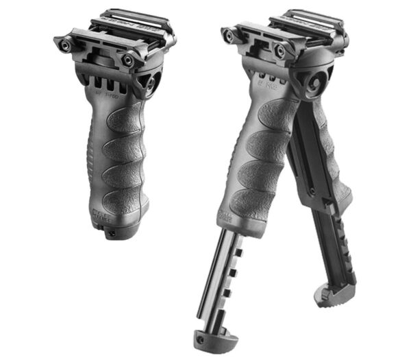 Mako Group Tactical Pivoting QR Vertical Foregrips with Integrated Adjustable Bipod - Precision Shot Firearms
