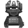 Fab Defense AR Flip-up Sights Front and Rear Black - Precision Shot Firearms