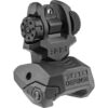 Fab Defense AR Flip-up Sights Front and Rear Black - Precision Shot Firearms
