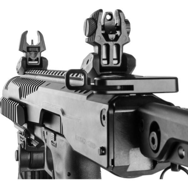 Fab Defense AR Flip-up Sights Front and Rear Black - Precision Shot Firearms