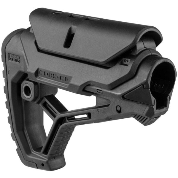Fab Defense GL-CORE CP Buttstock with Adjustable Cheek-Rest for Milspec and Commercial Tubes OD Green - Precision Shot Firearms
