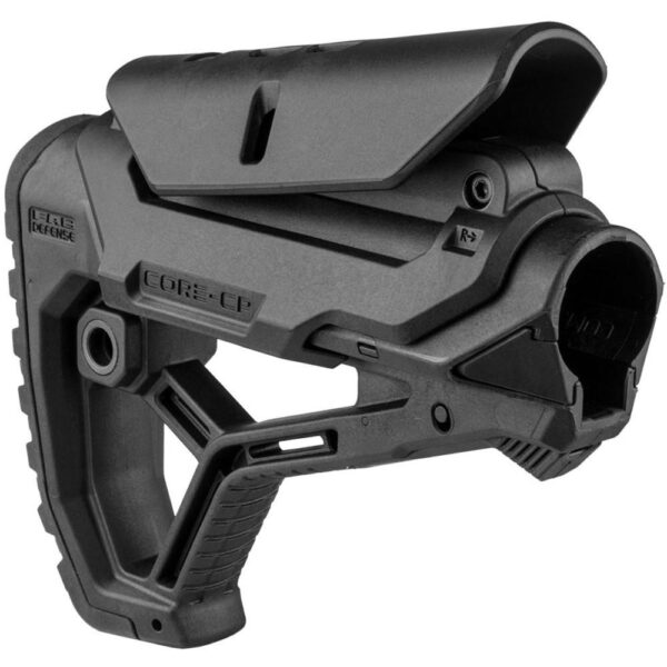 Fab Defense GL-CORE CP Buttstock with Adjustable Cheek-Rest for Milspec and Commercial Tubes OD Green - Precision Shot Firearms