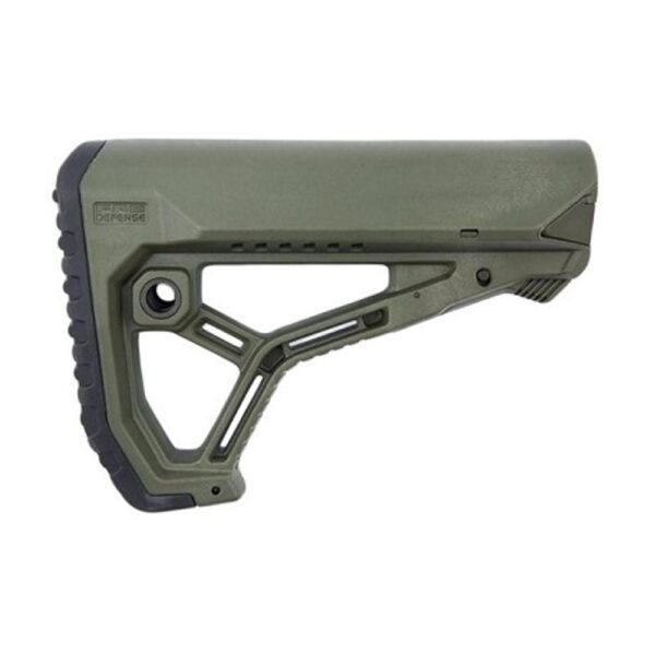 Fab Defense GL-CORE AR15/M4 Buttstock for Mil-Spec and Commercial Tubes OD Green - Precision Shot Firearms