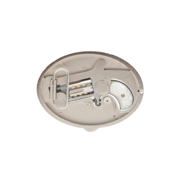 North American Arms 50th Anniversary Belt Buckle 22 LR 5rd Capacity 1.125" Barrel Faux Pearl Grip - Precision Shot Firearms