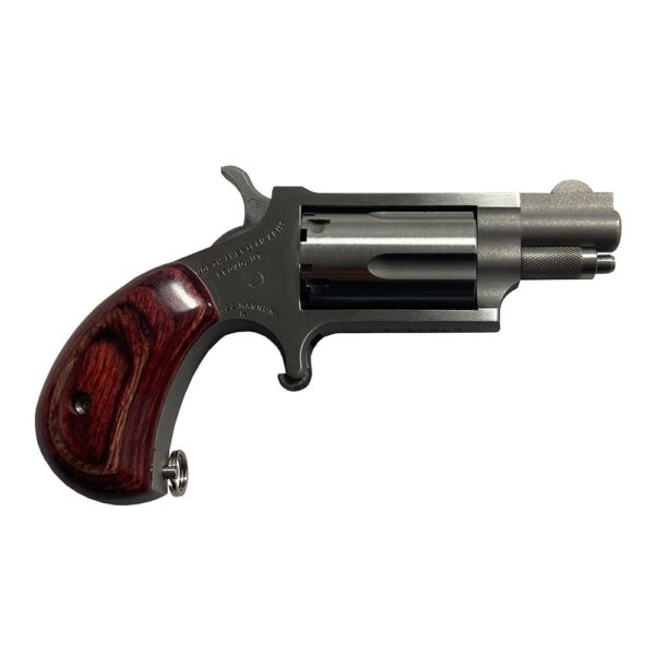 NAA 22MS Mini Revolver Handgun .22 WMR 5rd Capacity 1.125" Barrel with Lanyard Ring - Precision Shot Firearms