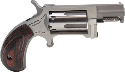NAA Sidewinder Mini Revolver.22 WMR 1.5" Barrel Red/Black Grip - Precision Shot Firearms