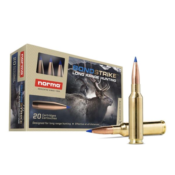 Norma Bondstrike Rifle Ammunition 6mm Creedmoor 105gr 3050 fps 20/ct - Precision Shot Firearms