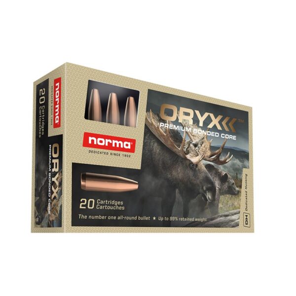 Norma ORYX Rifle Ammunition 270 Win 150gr JSP 2854 fps 20/ct - Precision Shot Firearms