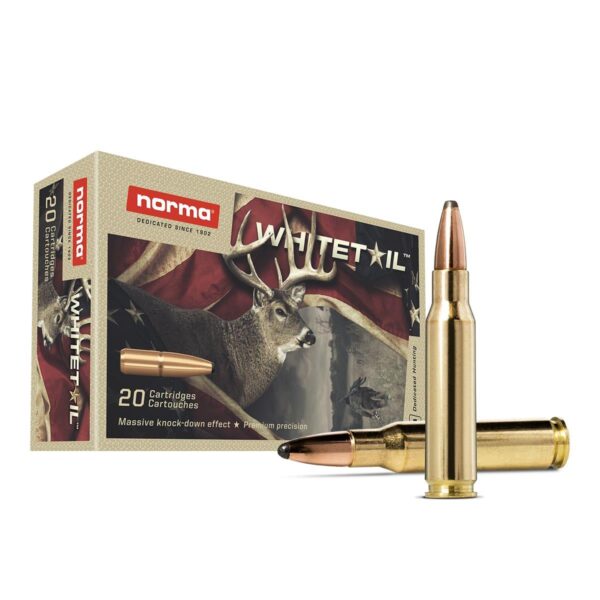Norma WhiteTail Rifle Ammunition .308 Win 150gr PSP 2789 fps 20/ct - Precision Shot Firearms