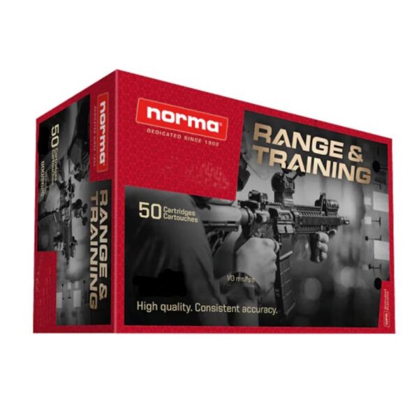 Norma Range & Training Rifle Ammunition .300 Blackout 220gr FMJ 20/ct - Precision Shot Firearms