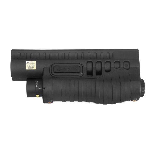 Nightstick Shotgun Forend Light with Green Laser Black for Mossberg 500/590/590A1/Shockwave 1200 Lumens - Precision Shot Firearms