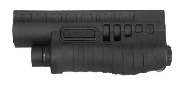 Nightstick Shotgun Forend Light with White Light Black for Mossberg 500/590/590A1/Shockwave - Precision Shot Firearms