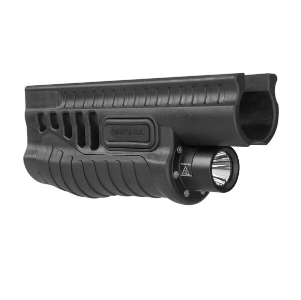Nightstick Shotgun Forend Light with White Light Black for Mossberg 500/590/590A1/Shockwave - Precision Shot Firearms