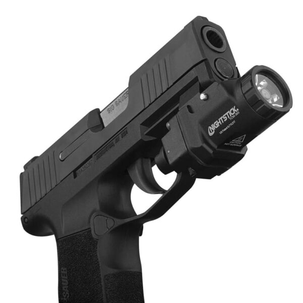 Nightstick Subcompact Weapon Light for Sig Sauer P365 Series 650 Lumens Black - Precision Shot Firearms
