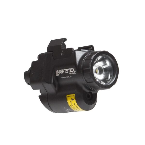 NightstickSubcompact Weapon Mounted Light with Green Laser for Sig P365 Black - Precision Shot Firearms