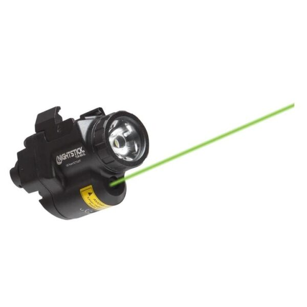 NightstickSubcompact Weapon Mounted Light with Green Laser for Sig P365 Black - Precision Shot Firearms