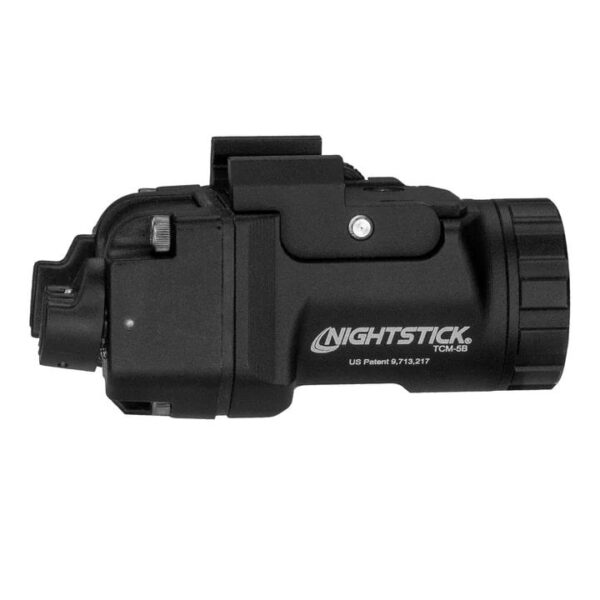 Nightstick TCM-5B Subcompact Weapon Light with Green Laser for Narrow Rail Models 650 Lumens Black - Precision Shot Firearms