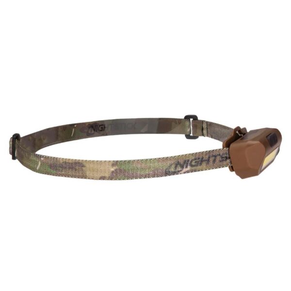 Nightstick Multi-Flood USB Headlamp with Brim Clip & Black Strap LiPo FDE - Precision Shot Firearms