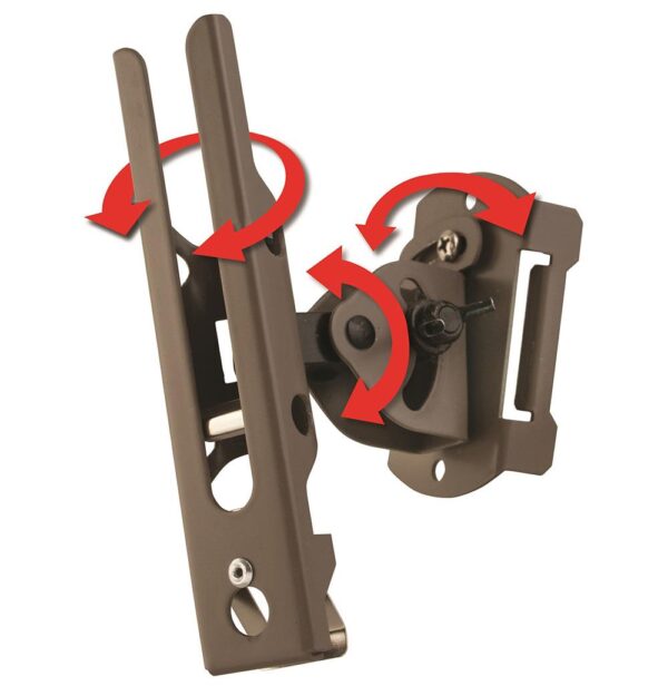 Cuddeback Genius Pan Tilt Lock (PTL) Mount includes Universal Adapter and Mounting Screws - Precision Shot Firearms