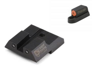 Perfect Dot NS Set w/Orange Front + Square Blk Rear for CZ-USA P-07 & P-09 - Precision Shot Firearms