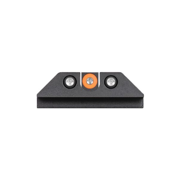Night Fision Tritium Night Sight Set Orange Front Black U-Notch Back for Glock - Precision Shot Firearms
