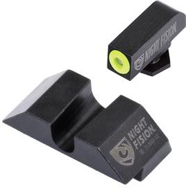 Perfect Dot NS Set w/Yellow Front Dot + U Blank Rear for Glock 17-39 - Precision Shot Firearms