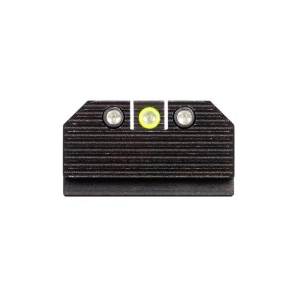 Night Fision Optics Ready Stealth Night Sight Set Yellow Front Black Back for Glock - Precision Shot Firearms