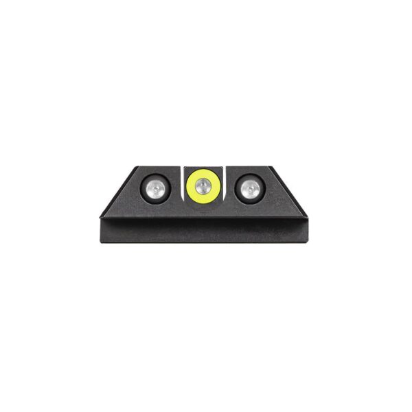 Night Fision Tritium Night Sight Set Yellow Front Black Back for Glock 42/43/43X - Precision Shot Firearms
