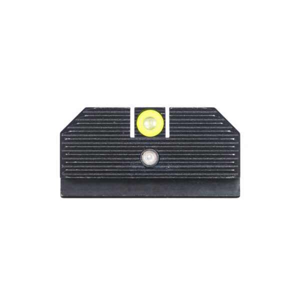 Night Fision Student of the Gun Accur8 Night Sight Set Yellow Front Black Back for Glock 42/43/43x - Precision Shot Firearms
