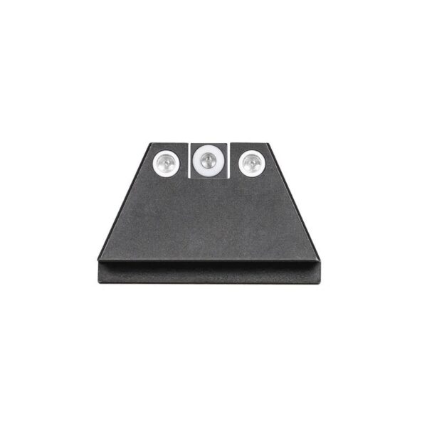 Night Fision Suppressor Height Night Sight Set White Front White Back for Glock - Precision Shot Firearms