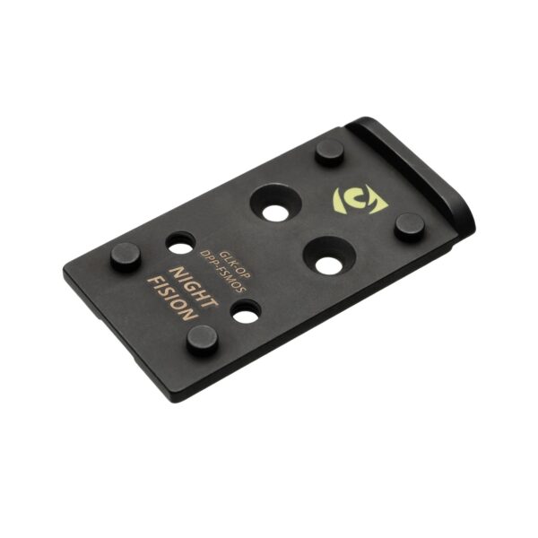 Night Fision Precision Optic Mounting Plate: Delta Point Pro to Glock Full Size MOS - Precision Shot Firearms