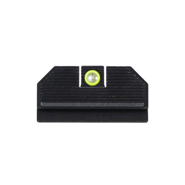 Night Fision Optics Ready Stealth Night Sight Set Yellow Front Blank Back for Ruger Max 9 - Precision Shot Firearms