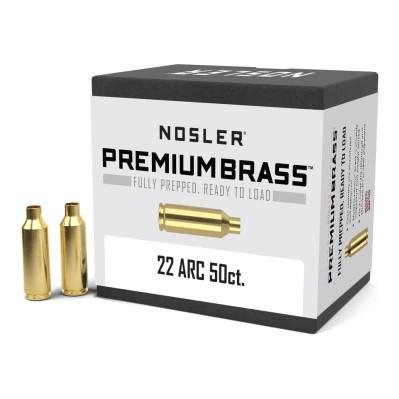 Nosler Unprimed Boxed Brass 22 ARC (50ct) - Precision Shot Firearms