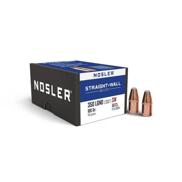 Nosler Straight Wall Rifle Bullets .350 Legend .355" 180 gr 50/ct - Precision Shot Firearms