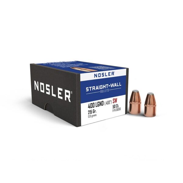 Nosler Straight Wall Rifle Bullets .400 Legend .400" 215 gr 50/ct - Precision Shot Firearms