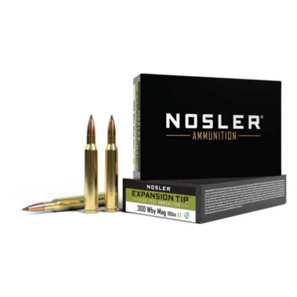 Nosler ETA Rifle Ammunition .300 Weatherby Mag 180gr SP 3050 fps 20/ct - Precision Shot Firearms
